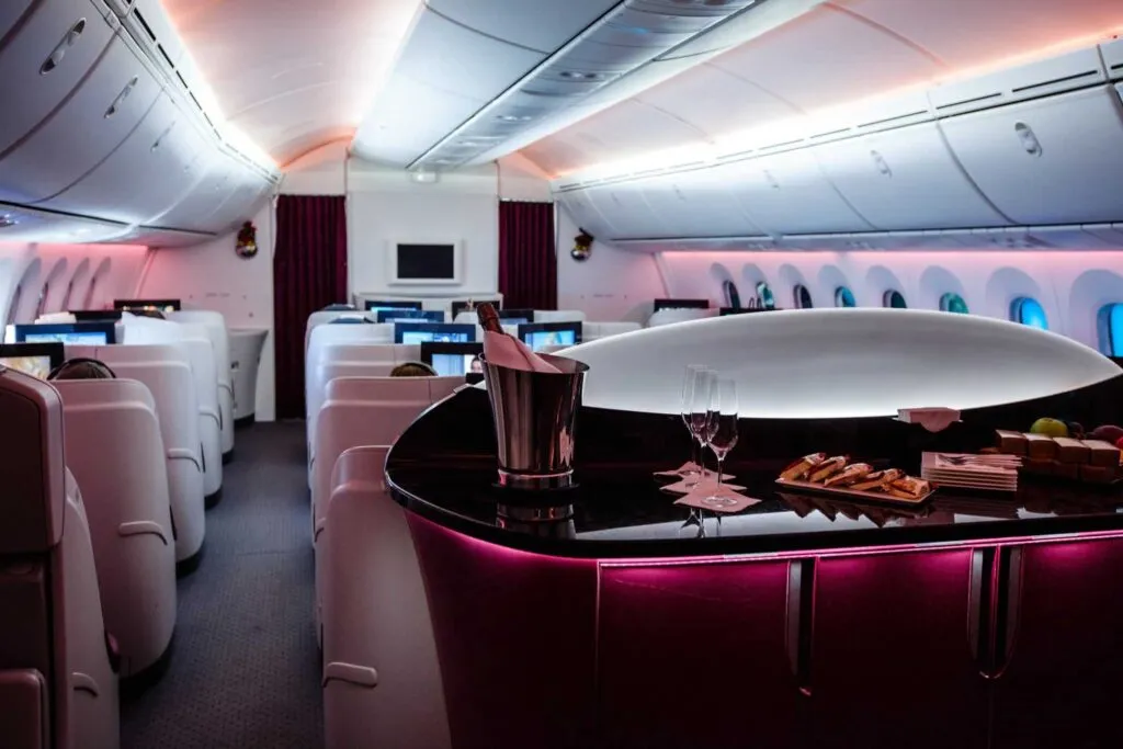 Business Class cabin