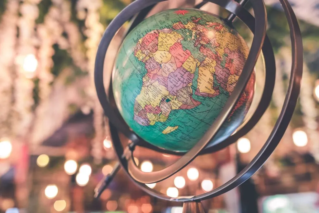 Globe. Photo by Artem Bali on Unsplash