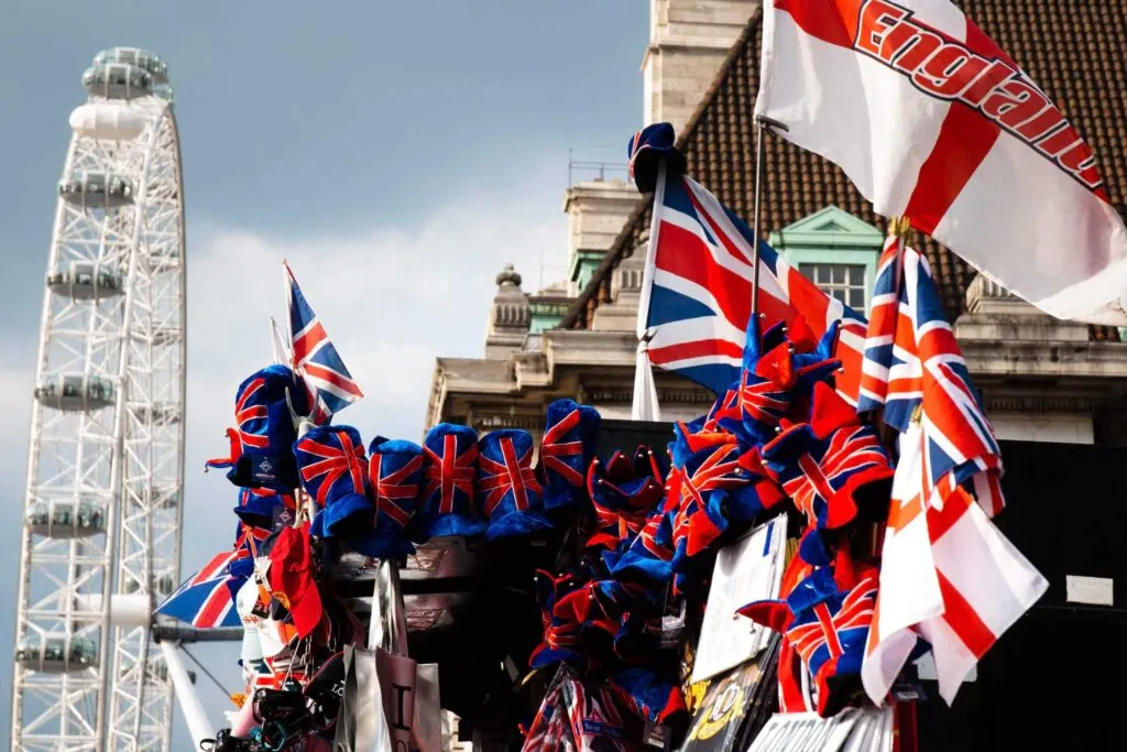 British flags