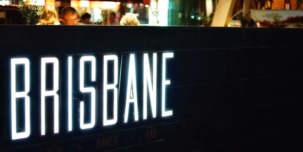 Brisbane neon sign. Photo by Jesse Collins on Unsplash
