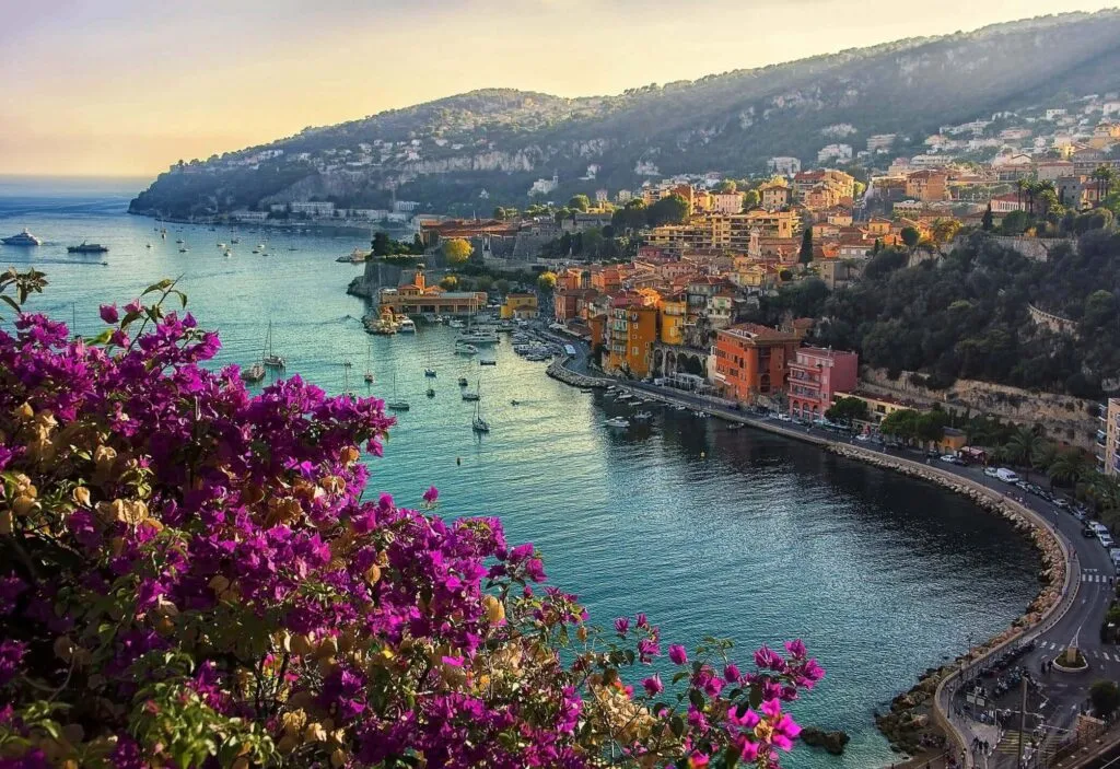 Villefranche sur mer between Nice and Monaco