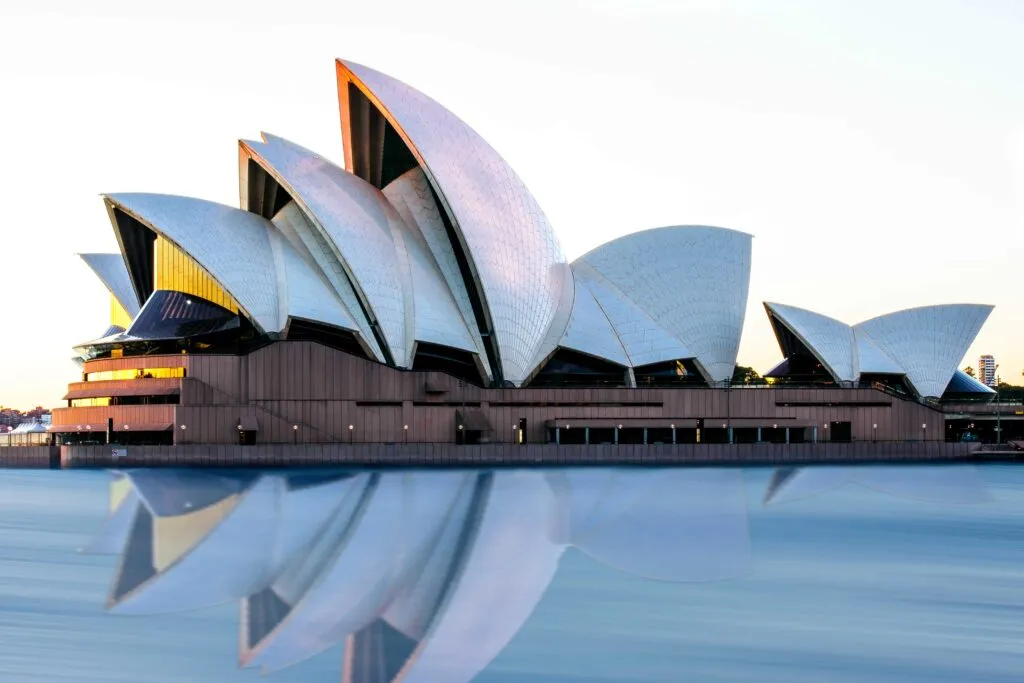 The sails of Sydney Opera House. Photo by Daniel Jacobs on Unsplash